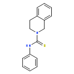 2(1H)-Isoquinolinecarbothioamide, 3,4-dihydro-N-phenyl-