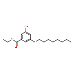 Benzoic acid, 3-hydroxy-5-(octyloxy)-, ethyl ester