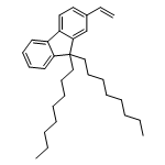 9H-Fluorene, 2-ethenyl-9,9-dioctyl-