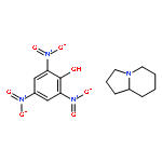 Indolizine, octahydro-, (S)-, compd. with 2,4,6-trinitrophenol (1:1)