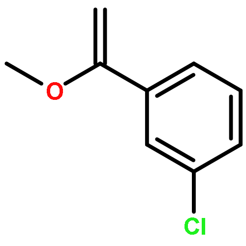 Benzene, 1-chloro-3-(1-methoxyethenyl)-