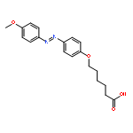 Hexanoic acid, 6-[4-[(4-methoxyphenyl)azo]phenoxy]-