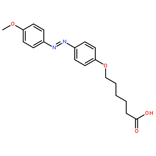 Hexanoic acid, 6-[4-[(4-methoxyphenyl)azo]phenoxy]-