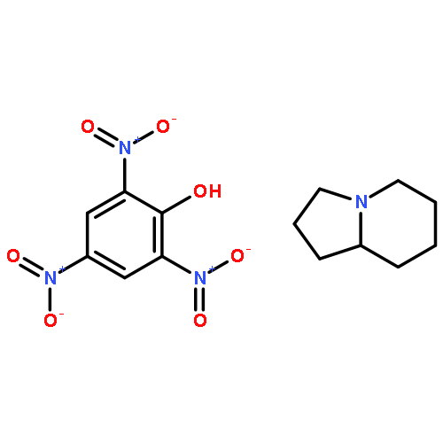 Indolizine, octahydro-, (R)-, compd. with 2,4,6-trinitrophenol (1:1)