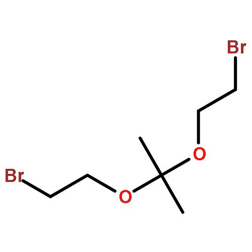 Propane, 2,2-bis(2-bromoethoxy)-