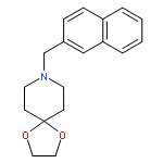 1,4-Dioxa-8-azaspiro[4.5]decane, 8-(2-naphthalenylmethyl)-