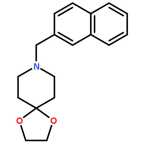 1,4-Dioxa-8-azaspiro[4.5]decane, 8-(2-naphthalenylmethyl)-