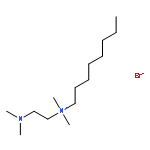 1-Octanaminium, N-[2-(dimethylamino)ethyl]-N,N-dimethyl-, bromide