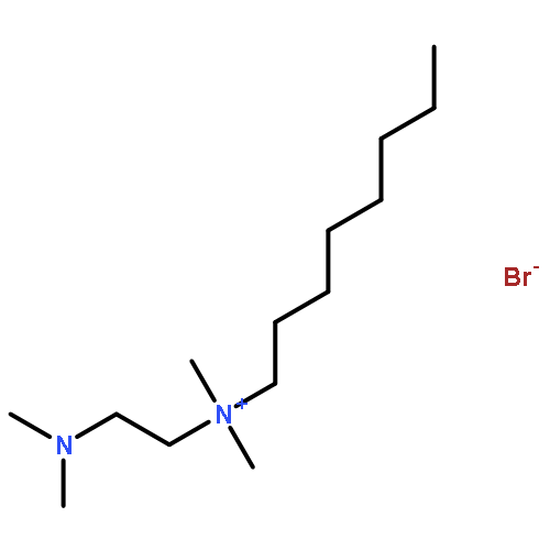 1-Octanaminium, N-[2-(dimethylamino)ethyl]-N,N-dimethyl-, bromide