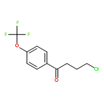 4-chloro-1-[4-(trifluoromethoxy)phenyl]butan-1-one