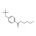 5-chloro-1-[4-(trifluoromethoxy)phenyl]pentan-1-one