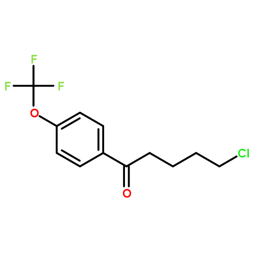 5-chloro-1-[4-(trifluoromethoxy)phenyl]pentan-1-one