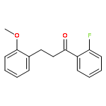 1-(2-fluorophenyl)-3-(2-methoxyphenyl)propan-1-one