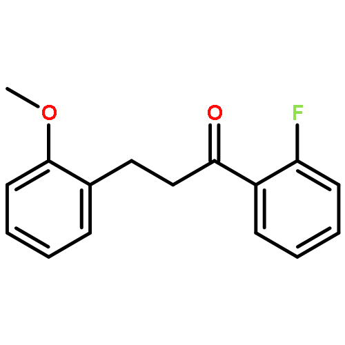 1-(2-fluorophenyl)-3-(2-methoxyphenyl)propan-1-one