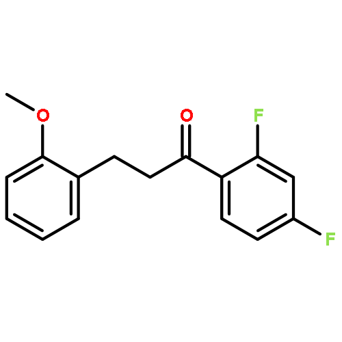 1-(2,4-difluorophenyl)-3-(2-methoxyphenyl)propan-1-one