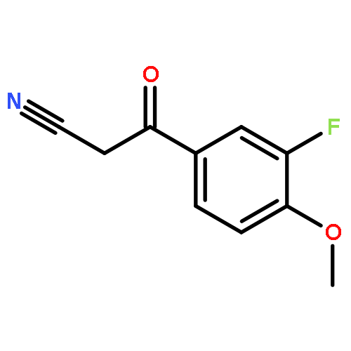 3-(3-fluoro-4-methoxyphenyl)-3-oxopropanenitrile