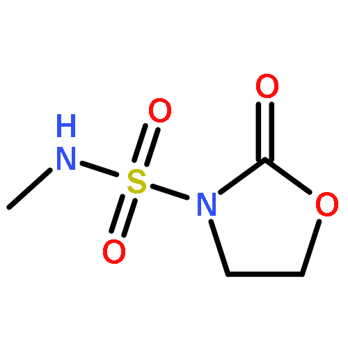 3-Oxazolidinesulfonamide, N-methyl-2-oxo-