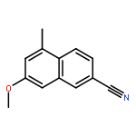 2-Naphthalenecarbonitrile, 7-methoxy-5-methyl-