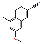 2-NAPHTHALENECARBONITRILE, 3,4-DIHYDRO-7-METHOXY-5-METHYL-