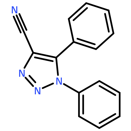 1H-1,2,3-Triazole-4-carbonitrile, 1,5-diphenyl-