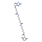 1H-Thieno[3,4-d]imidazole-4-pentanamide,N-[6-[[6-[(2,5-dioxo-1-pyrrolidinyl)oxy]-6-oxohexyl]amino]-6-oxohexyl]hexahydro-2-oxo-,(3aS,4S,6aR)-