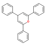 4H-Pyran, 2,4,6-triphenyl-