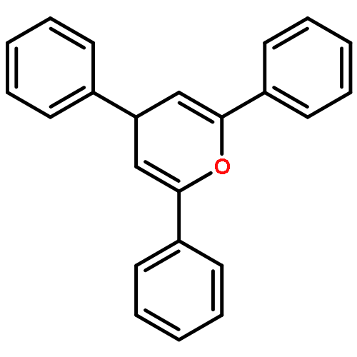 4H-Pyran, 2,4,6-triphenyl-