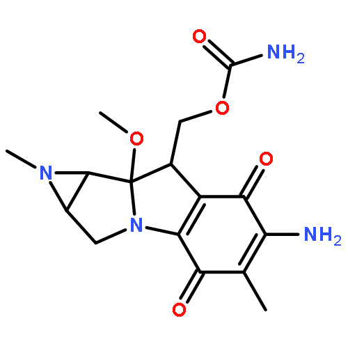 Azirino[2',3':3,4]pyrrolo[1,2-a]indole-4,7-dione,6-amino-8-[[(aminocarbonyl)oxy]methyl]-1,1a,2,8,8a,8b-hexahydro-8a-methoxy-1,5-dimethyl-,(1aS,8S,8aR,8bS)-