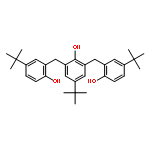 Phenol,4-(1,1-dimethylethyl)-2,6-bis[[5-(1,1-dimethylethyl)-2-hydroxyphenyl]methyl]-