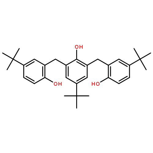 Phenol,4-(1,1-dimethylethyl)-2,6-bis[[5-(1,1-dimethylethyl)-2-hydroxyphenyl]methyl]-