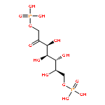 D-altro-2-Heptulose,1,7-bis(dihydrogen phosphate)