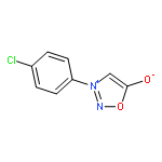 3-(4-chlorophenyl)oxadiazol-3-ium-5-olate