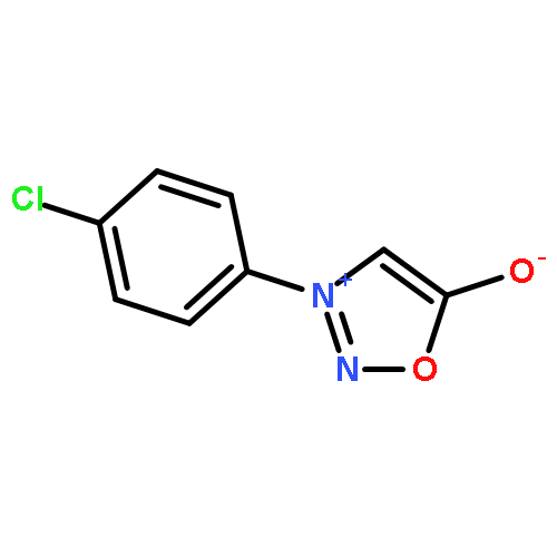 3-(4-chlorophenyl)oxadiazol-3-ium-5-olate