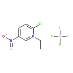 2-chloro-1-ethyl-5-nitropyridin-1-ium,tetrafluoroborate