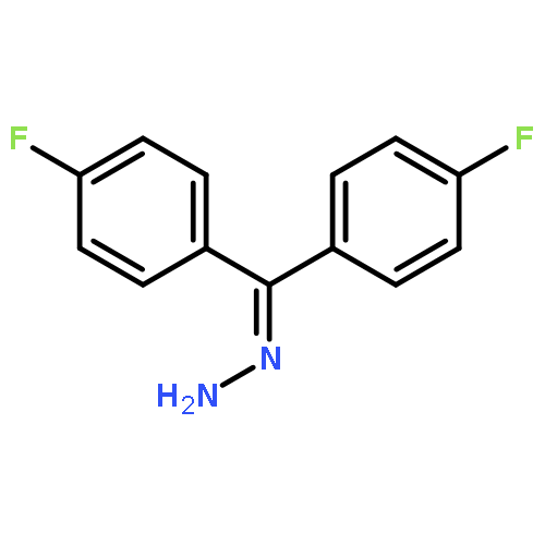 Methanone, bis(4-fluorophenyl)-, hydrazone