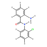 2-Amino-(N-o-chlorphenyl)-benzamid