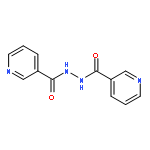 3-Pyridinecarboxylic acid, 2-(3-pyridinylcarbonyl)hydrazide