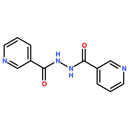 3-Pyridinecarboxylic acid, 2-(3-pyridinylcarbonyl)hydrazide