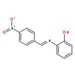 2-[(4-nitrophenyl)methylideneamino]phenol