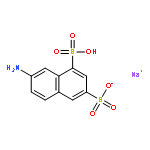 1,3-Naphthalenedisulfonicacid, 7-amino-, sodium salt (1:1)