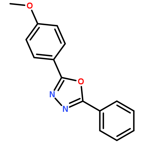 1,3,4-Oxadiazole,2-(4-methoxyphenyl)-5-phenyl-