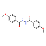 4-methoxy-N'-(4-methoxybenzoyl)benzohydrazide