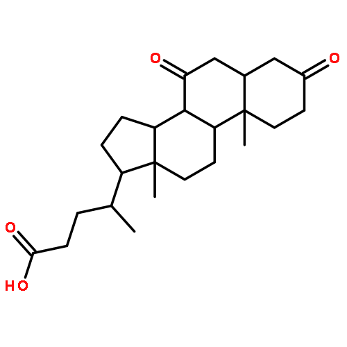 3,7-diketo-5beta-cholan-24-oic Acid