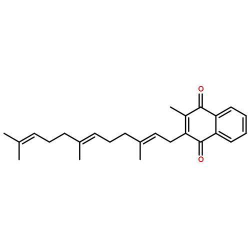 2-Methyl-3-[(2E,6E)-3,7,11-trimethyl-2,6,10-dodecatrienyl]-1,4-naphthalenedione