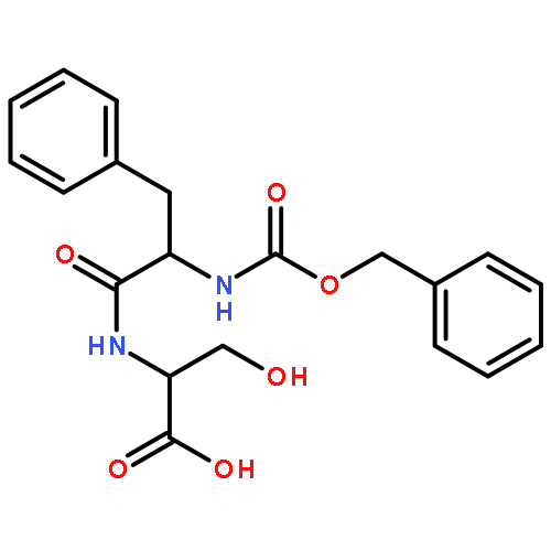 3-hydroxy-2-[[3-phenyl-2-(phenylmethoxycarbonylamino)propanoyl]amino]propanoic acid