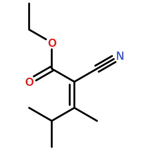 2-Pentenoic acid, 2-cyano-3,4-dimethyl-, ethyl ester