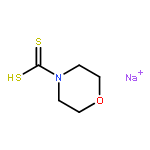 4-Morpholinecarbodithioicacid, sodium salt (1:1)