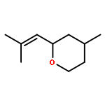 2H-Pyran, tetrahydro-4-methyl-2-(2-methyl-1-propenyl)-, trans-