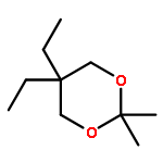 1,3-Dioxane, 5,5-diethyl-2,2-dimethyl-