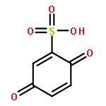 1,4-Cyclohexadiene-1-sulfonic acid, 3,6-dioxo-